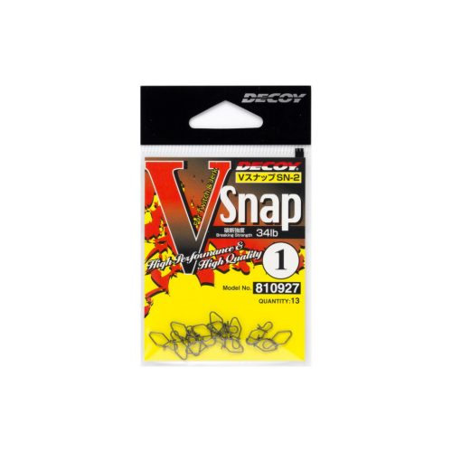 DEC DECOY SN-2 V SNAP #3 NS BLACK 13PCS/BAG