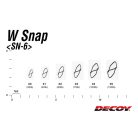 DEC DECOY SN-6 W SNAP #1 NS BLACK 8PCS/BAG