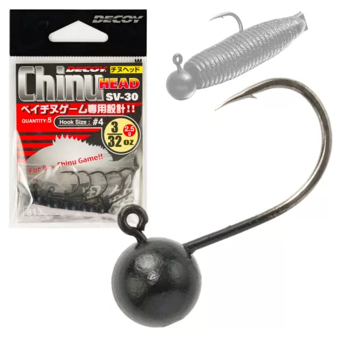 DEC DECOY SV-30 CHINU HEAD #2-3.5G NS BLACK