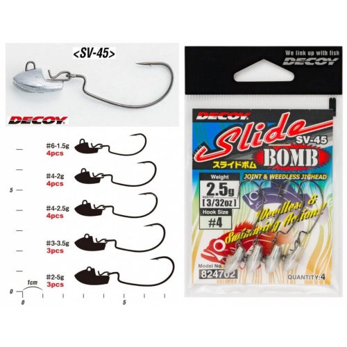 DEC DECOY SV-45 SLIDE BOMB #2-5G NS BLACK