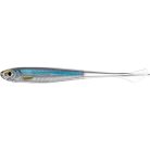 LIVETARGET GHOST TAIL MINNOW DROPSHOT BAIT SILVER/PEARL 95 MM