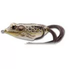 LIVETARGET FROG WALKING BAIT YELLOW/BLACK 45 MM 7 G