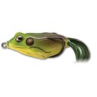 LIVETARGET FROG WALKING BAIT EMERALD/BROWN 55 MM 18 G