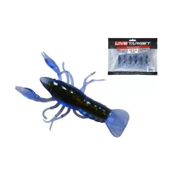   LIVETARGET 2.8" CRAWFISH UN-RIGGED FIRE / ORANGE 71 MM SINKING 6DB/CS