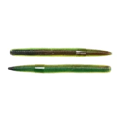   LIVETARGET 3" STICK WORM BROWN / CHARTREUSE 76 MM  SINKING