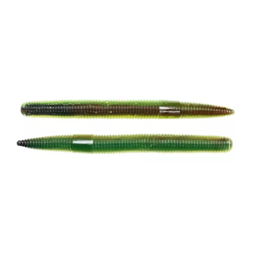 LIVETARGET 3" STICK WORM BROWN / CHARTREUSE 76 MM  SINKING