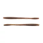 LIVETARGET 4.5" STRAIGHT TAIL WORM BROWN / BLACK 114 MM   SINKING 4DB/CSOMAG