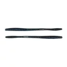 LIVETARGET 6.5" STRAIGHT TAIL WORM BLACK / BLUE 165 MM   SINKING 4DB/CSOMAG