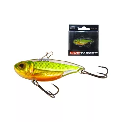   LIVETARGET SONIC SHAD BLADE BAIT SILVER/PUMPKIN 55 MM 14G SINKING