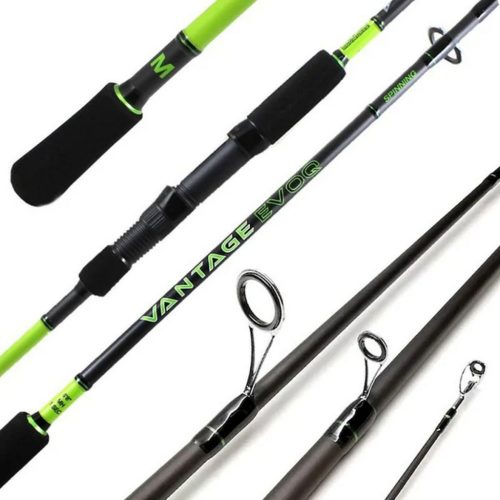 MUSTAD VANTAGE EVOQ SPIN 6'2" ML 2SEC 189CM 7G - 28G