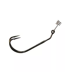 MUSTAD FROG DOUBLE HOOK - 2X STRONG BLACK NICKEL 2/1 2DB/CS