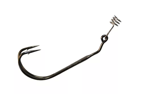 MUSTAD FROG DOUBLE HOOK - 2X STRONG 3.5G BLACK NICKEL 4/1 2DB/CS