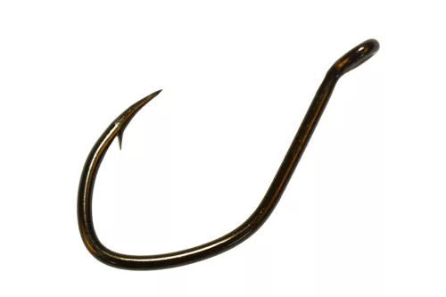 MUSTAD ULTRA NP SINGLE CATFISH, BLACK NICKEL 8/0 4DB/CSOMAG