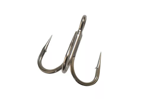 MUSTAD UN INLINE TREBLE - 5X STRONG TITAN STEEL 1 4DB/CS