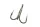 MUSTAD UN INLINE TREBLE - 5X STRONG TITAN STEEL 7/0 2DB/CS