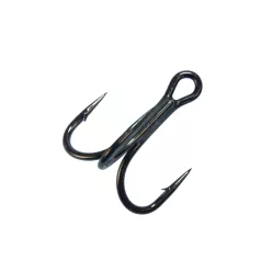 MUSTAD NEEDLEPOINT TREBLE HOOK 1/0 5DB/CSOMAG