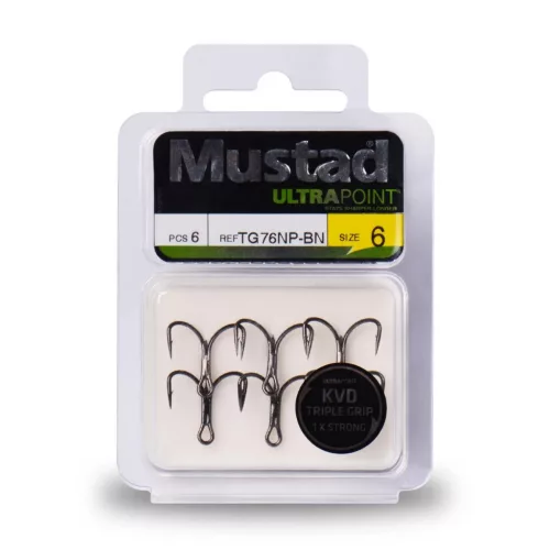 MUSTAD NP TRIPLE GRIP FORGED RINGED3X 4 6DB/CSOMAG