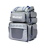 MUSTAD GAME TIME BACK PACK - TACKLE - MULTI GRAY/BLUE