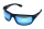 MUSTAD HP POLARIZED SUNGLASSES - BLACK FRAME, SMOKE LENS WITH BLUE REVO