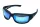 MUSTAD HP POLARIZED SUNGLASSES - BLACK VENTED FRAME, SMOKE LENS WITH BLUE REVO