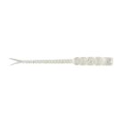 MUSTAD AJI HELLGRAMITE 2'' CLEAR LUMINOUS SILVER GLITTER 12DB/CSOMAG
