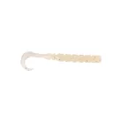 MUSTAD AJI CURLY TAIL 2.5'' WHITE LUMINOUS 12DB/CSOMAG