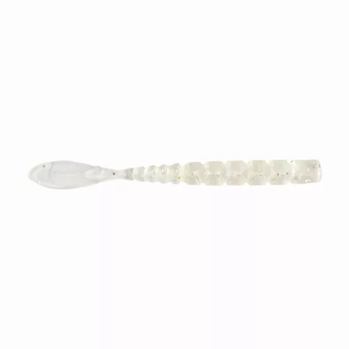MUSTAD AJI FISH TAIL 2'' CLEAR RAINBOW GLITTER 12DB/CSOMAG