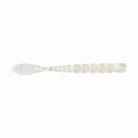 MUSTAD AJI FISH TAIL 2'' CLEAR RAINBOW GLITTER 12DB/CSOMAG