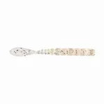 MUSTAD AJI FISH TAIL 2'' CLEAR PURPLE GLITTER 12DB/CSOMAG