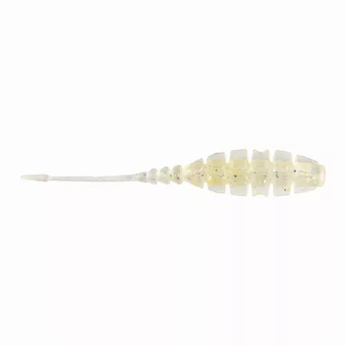 MUSTAD AJI WINGED BAIT 2'' CLEAR RAINBOW GLITTER 12DB/CSOMAG