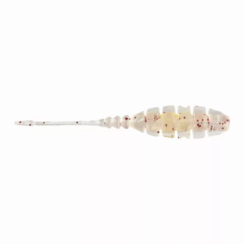 MUSTAD AJI WINGED BAIT 2'' UV CLEAR RED GLITTER 12DB/CSOMAG