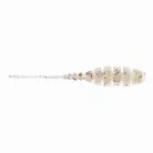 MUSTAD AJI WINGED BAIT 2'' UV CLEAR RED GLITTER 12DB/CSOMAG
