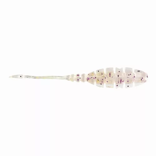 MUSTAD AJI WINGED BAIT 2'' CLEAR PURPLE GLITTER 12DB/CSOMAG