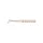 MUSTAD AJI PADDLE TAIL 2'' CLEAR LUMINOUS SILVER GLITTER 12DB/CSOMAG