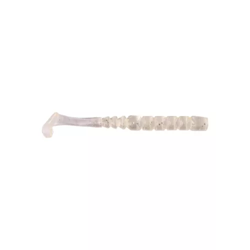 MUSTAD AJI PADDLE TAIL 2'' CLEAR LUMINOUS SILVER GLITTER 12DB/CSOMAG