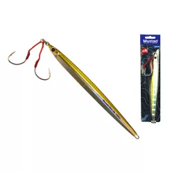   MUSTAD MEZASHI SLIM JIG 200MM 7.9" 150G 5.3OZ 001 RED GLOW