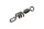 MUSTAD POWER ROLLING SWIVEL WITH SCREW SNAP 8 8DB/CSOMAG
