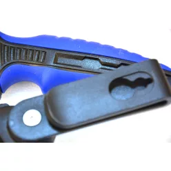   MUSTAD 9" 4116 STAINLESS STEEL FILLET KNIFE - PTFE NON-STICK COATING BLUE