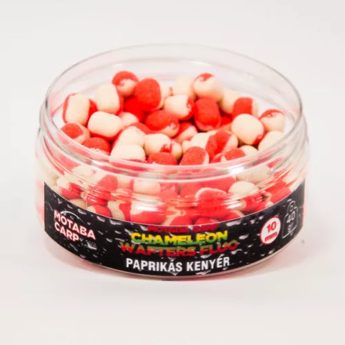 MOTABA CARP WAFTERS CHAMELEON FLUO PAPRIKÁS KENYÉR 10 MM 40G