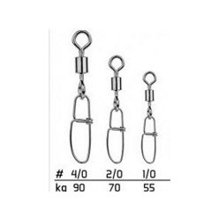 MONSTER CAT Rolling swivel with Crosslock snap 5 db/cs 90 kg
