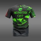MONSTER CAT PREMIUM PÓLÓ TECHNIKAI UV SZŰRŐS ANYAGÚ XXXL