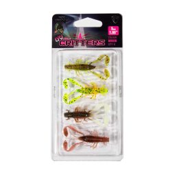 Fox Rage Ultra UV Micro Critter Mixed Colour Lure Pack -