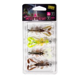   Fox Rage Ultra UV Micro Critter Mixed Colour Loaded Lure Pack -
