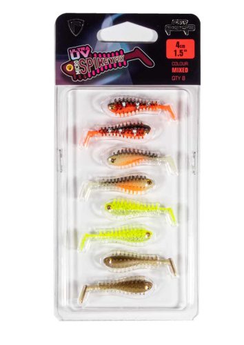 Fox Rage Micro Spikey Mixed Colour Lure Pack -