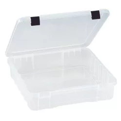 Plano 705001 DEEP STOW CLEAR W BLACK LATCHES