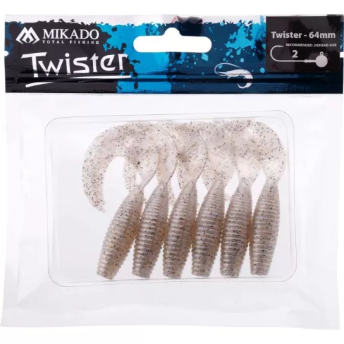Mikado Twister 64mm Pepper Pearl