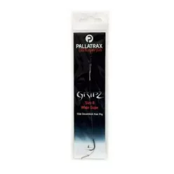 PALLATRAX GRIPZ WIDE GAPE HAIR RIGS SIZE 6 25LB STEAMLINK