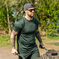 RIDGEMONKEY APEAREL COOLTECH CAMO EDITION T-SHIRT XXXL