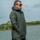 RIDGEMONKEY APEAREL THERMAPRO WATERPROOF SHELL COAT GREEN XL