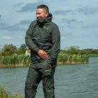 RIDGEMONKEY APEAREL THERMAPRO WATERPROOF SHELL TROUSERS GREEN M